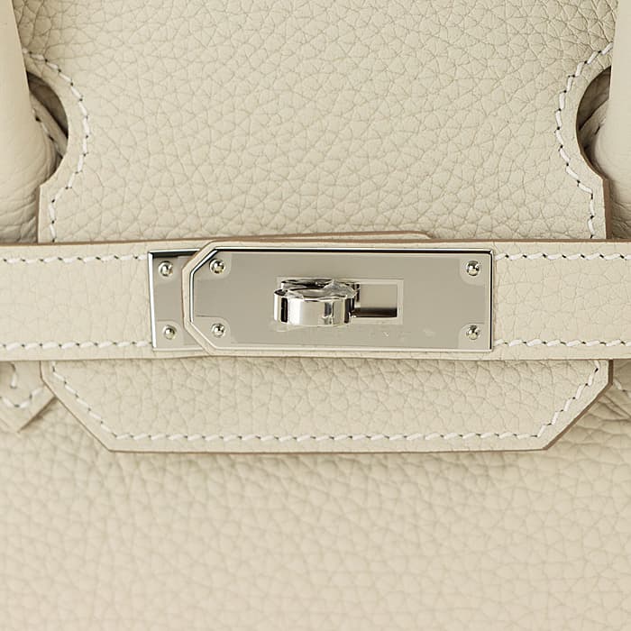 新品)HERMES エルメス バーキン 30 トリヨンクレマンス クレ シルバー 新品)HERMES エルメス バーキン 30 トリヨンクレマンス クレ シルバー