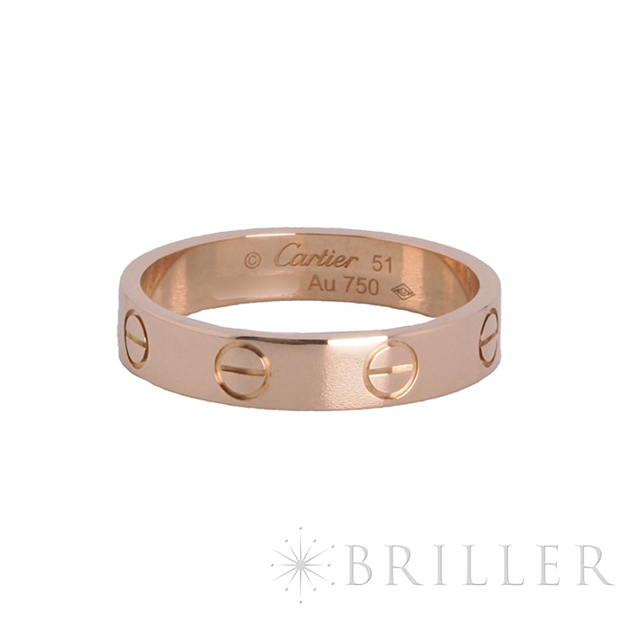 CARTIER カルティエ ラブ リング スモールモデル ピンクゴールド 11号 B4085251 メイン