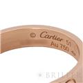 CARTIER カルティエ ラブ リング スモールモデル ピンクゴールド 11号 B4085251 10