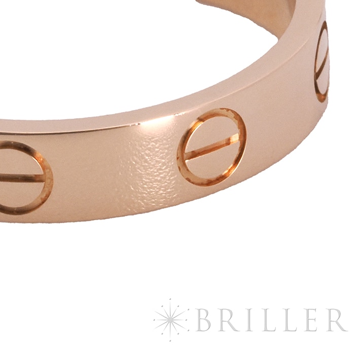 CARTIER カルティエ ラブ リング スモールモデル ピンクゴールド 11号 B4085251 11