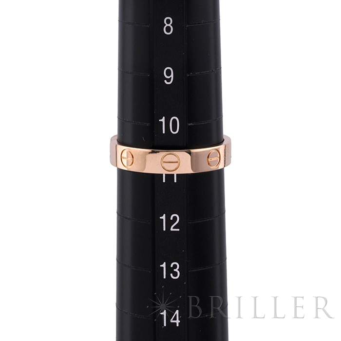 CARTIER カルティエ ラブ リング スモールモデル ピンクゴールド 11号 B4085251 12