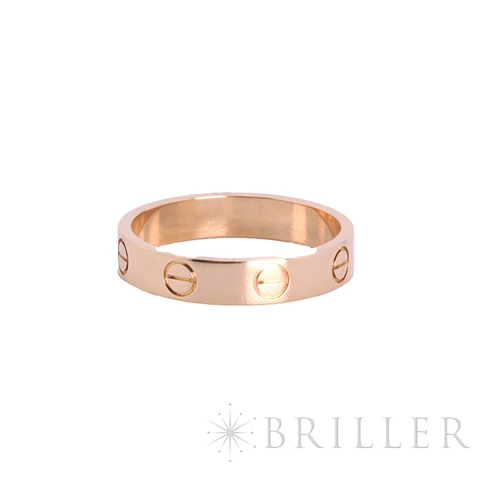 CARTIER カルティエ ラブ リング スモールモデル ピンクゴールド 11号 B4085251 1