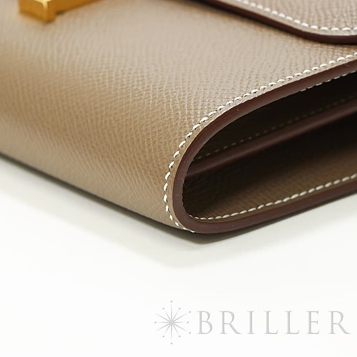 HERMES エルメス コンスタンス トゥーゴー エプソン エトゥープ ゴールド金具 16