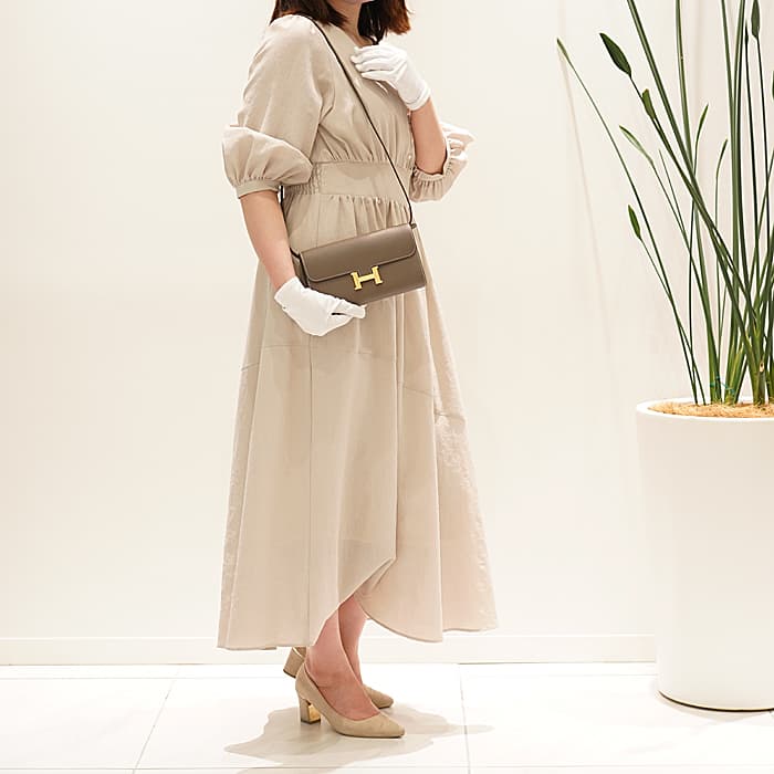 HERMES エルメス コンスタンス トゥーゴー エプソン エトゥープ ゴールド金具 29