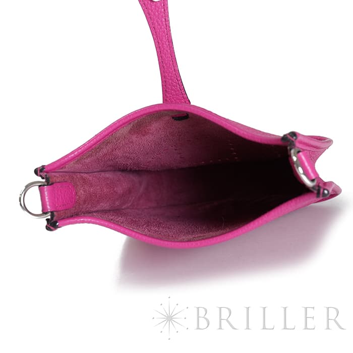 HERMES エルメス エヴリン アマゾン TPM トリヨンクレマンス ローズショッキング シルバー金具 10