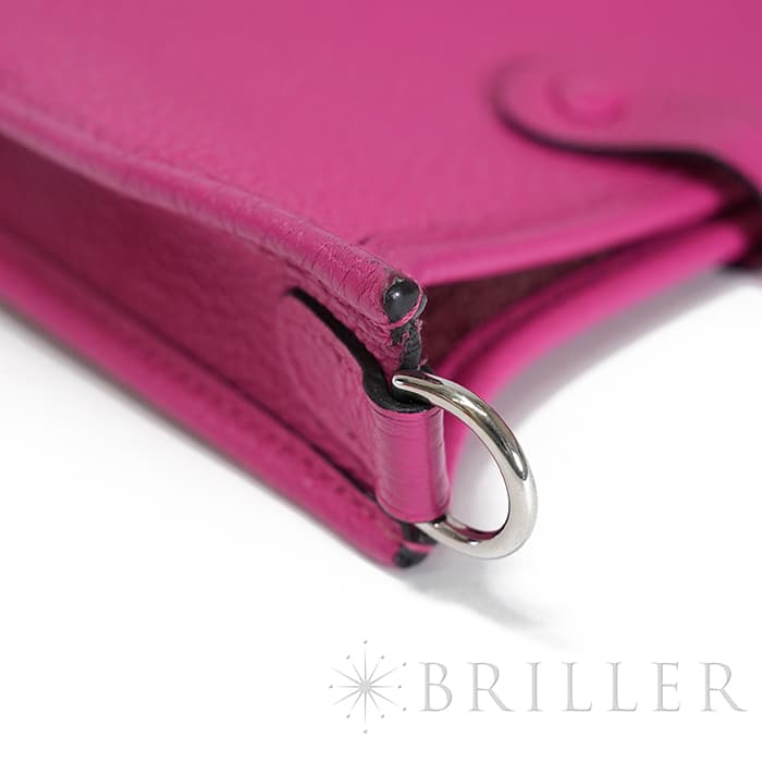 HERMES エルメス エヴリン アマゾン TPM トリヨンクレマンス ローズショッキング シルバー金具 16