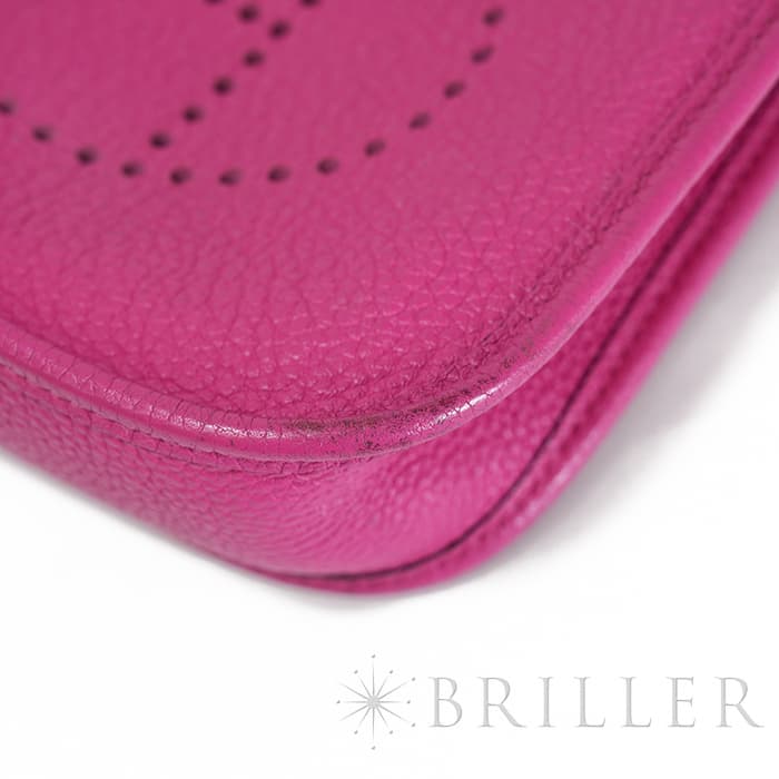 HERMES エルメス エヴリン アマゾン TPM トリヨンクレマンス ローズショッキング シルバー金具 21