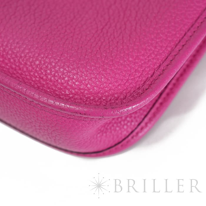 HERMES エルメス エヴリン アマゾン TPM トリヨンクレマンス ローズショッキング シルバー金具 23