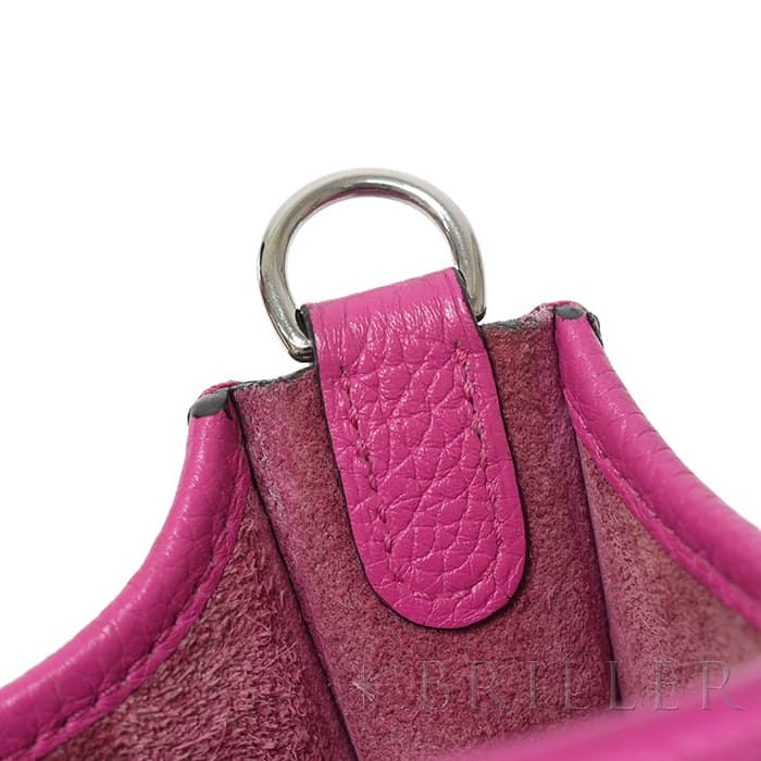 HERMES エルメス エヴリン アマゾン TPM トリヨンクレマンス ローズショッキング シルバー金具 26