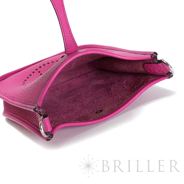 HERMES エルメス エヴリン アマゾン TPM トリヨンクレマンス ローズショッキング シルバー金具 4