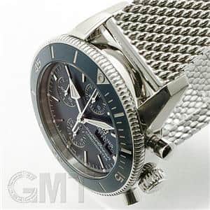 BREITLING ブライトリング スーパーオーシャンヘリテージ A13313161C1A1（A275C-1OCA）ヘリテージⅡ クロノグラフ ブルー SS ブレス