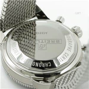 BREITLING ブライトリング スーパーオーシャンヘリテージ A13313161C1A1（A275C-1OCA）ヘリテージⅡ クロノグラフ ブルー SS ブレス