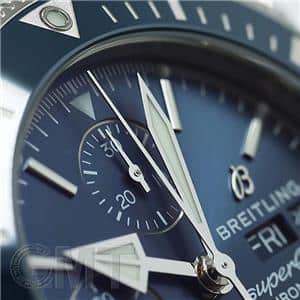 BREITLING ブライトリング スーパーオーシャンヘリテージ A13313161C1A1（A275C-1OCA）ヘリテージⅡ クロノグラフ ブルー SS ブレス