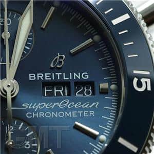 BREITLING ブライトリング スーパーオーシャンヘリテージ A13313161C1A1（A275C-1OCA）ヘリテージⅡ クロノグラフ ブルー SS ブレス