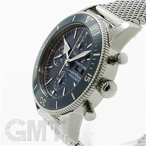 BREITLING ブライトリング スーパーオーシャンヘリテージ A13313161C1A1（A275C-1OCA）ヘリテージⅡ クロノグラフ ブルー SS ブレス