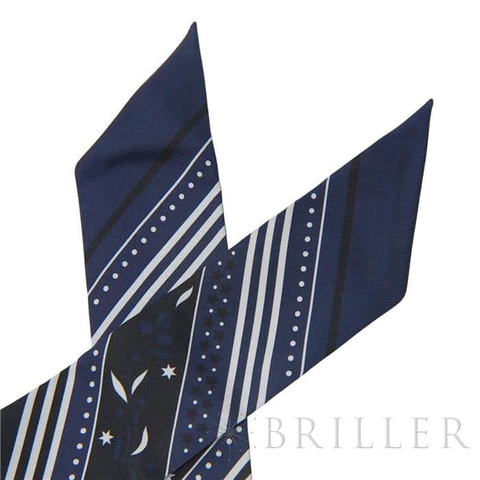 HERMES エルメス ツイリー アマゾンの祭典 マリン/白/黒 27