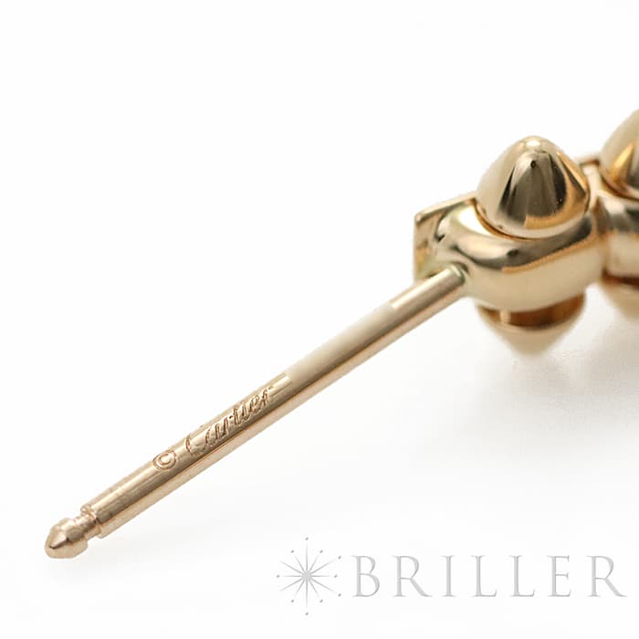 CARTIER カルティエ クラッシュ ドゥ カルティエ フープイヤリング SM B8301416 12