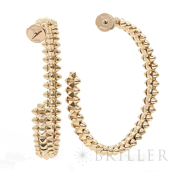 CARTIER カルティエ クラッシュ ドゥ カルティエ フープイヤリング SM B8301416 1