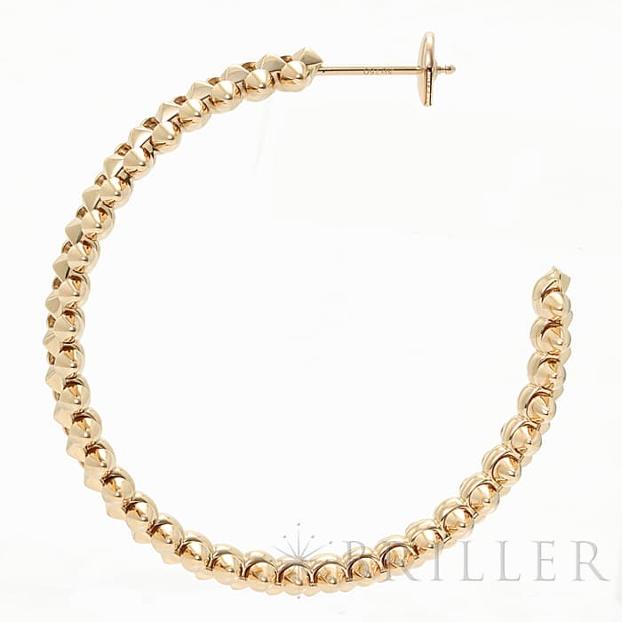 CARTIER カルティエ クラッシュ ドゥ カルティエ フープイヤリング SM B8301416 8
