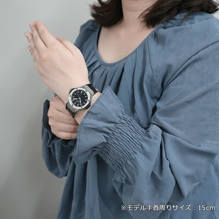 HUBLOT ウブロ ビッグバン スチール ダイヤモンド 38mm 361.SX.1270.RX.1104 28