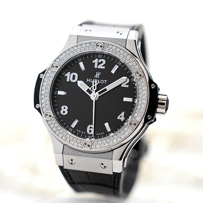HUBLOT ウブロ ビッグバン スチール ダイヤモンド 38mm 361.SX.1270.RX.1104 2