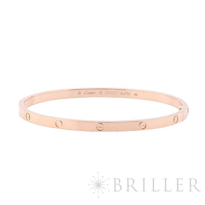 中古)CARTIER カルティエ ラブ スモールモデル ピンクゴールド
