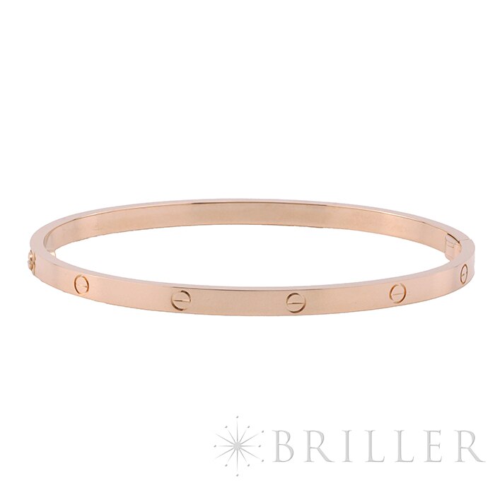 CARTIER カルティエ ラブ ブレスレット スモールモデル ピンクゴールド B6047318 18号 1