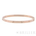 CARTIER カルティエ ラブ ブレスレット スモールモデル ピンクゴールド B6047318 18号 1