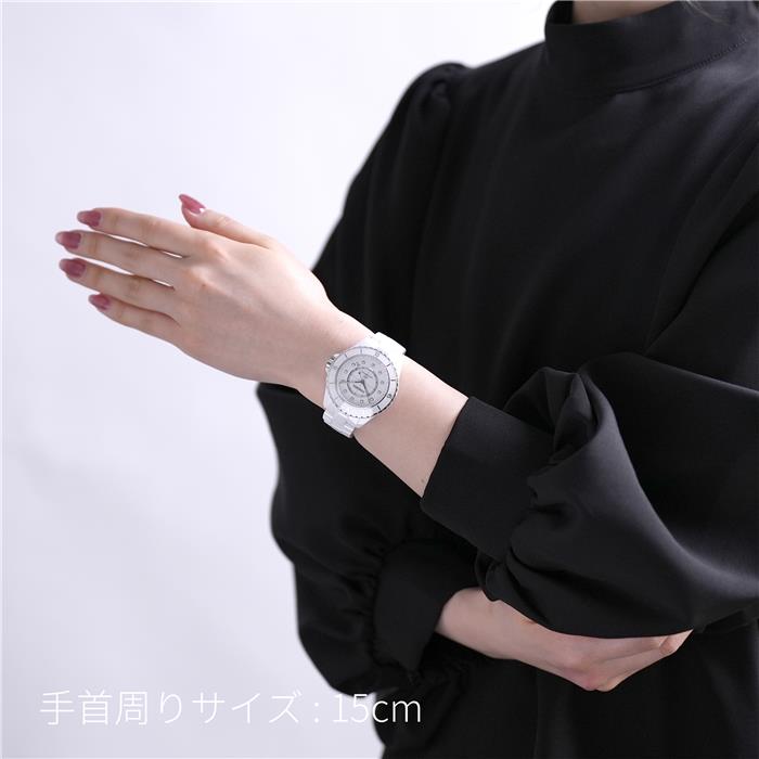 CHANEL シャネル J12 38mm オートマティック H5705 ホワイトセラミック 28