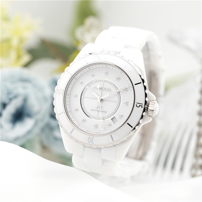 CHANEL シャネル J12 38mm オートマティック H5705 ホワイトセラミック 2