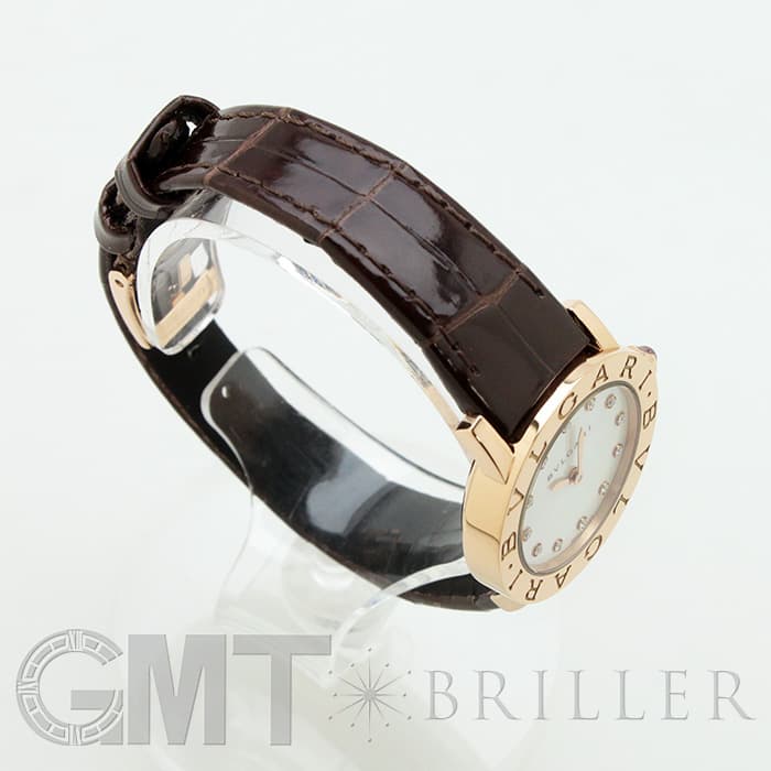 BVLGARI ブルガリ ブルガリ・ブルガリ BBLP26WGL/12 ピンクゴールド 12Pダイヤ MOP 13