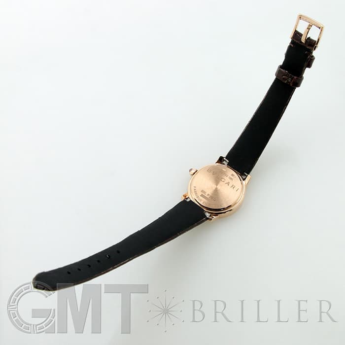 BVLGARI ブルガリ ブルガリ・ブルガリ BBLP26WGL/12 ピンクゴールド 12Pダイヤ MOP 23