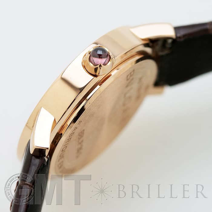 BVLGARI ブルガリ ブルガリ・ブルガリ BBLP26WGL/12 ピンクゴールド 12Pダイヤ MOP 26