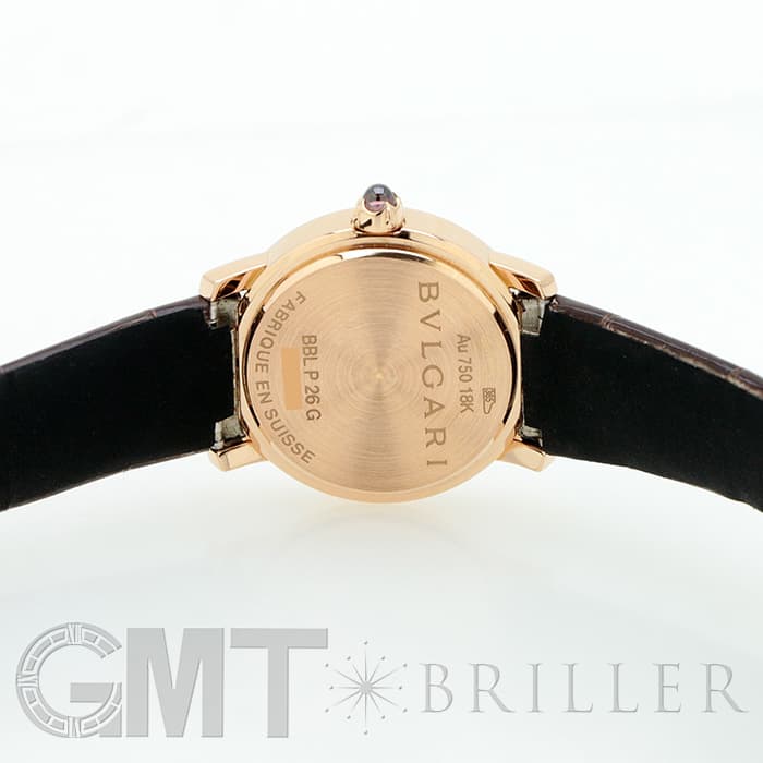 BVLGARI ブルガリ ブルガリ・ブルガリ BBLP26WGL/12 ピンクゴールド 12Pダイヤ MOP 4