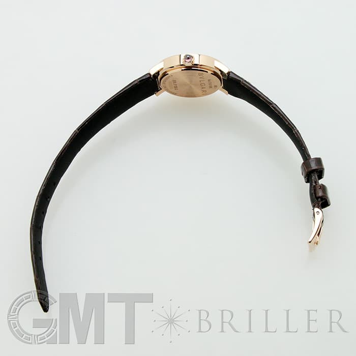 BVLGARI ブルガリ ブルガリ・ブルガリ BBLP26WGL/12 ピンクゴールド 12Pダイヤ MOP 7