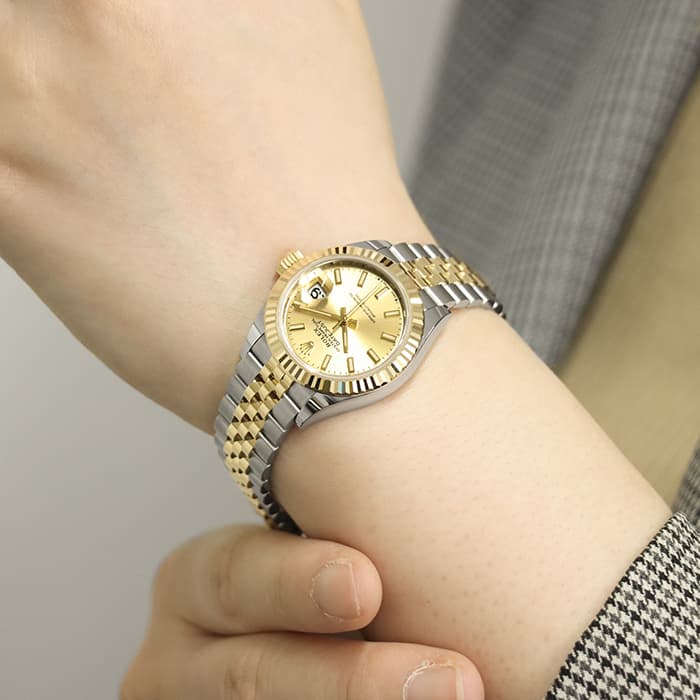 ROLEX ロレックス デイトジャスト 28 279173 シャンパン ジュビリー 28