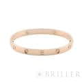CARTIER カルティエ ラブ ブレスレット ピンクゴールド 4ダイヤモンド 18号 B6069918 1