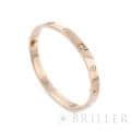CARTIER カルティエ ラブ ブレスレット ピンクゴールド 4ダイヤモンド 18号 B6069918 4