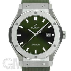 HUBLOT ウブロ クラシック フュージョン チタニウム 542.NX.8970.RX グリーン