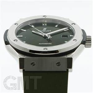 HUBLOT ウブロ クラシック フュージョン チタニウム 542.NX.8970.RX グリーン
