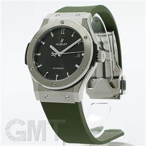 HUBLOT ウブロ クラシック フュージョン チタニウム 542.NX.8970.RX グリーン