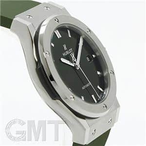 HUBLOT ウブロ クラシック フュージョン チタニウム 542.NX.8970.RX グリーン