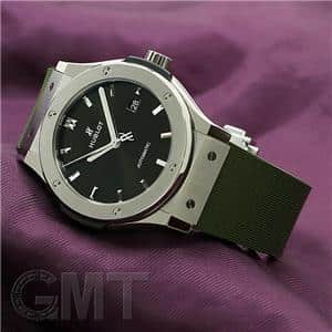 HUBLOT ウブロ クラシック フュージョン チタニウム 542.NX.8970.RX グリーン
