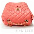 CHANEL シャネル その他 バックパック ラムスキン ピンク  ゴールド金具 A69964 B00250 N0412 18