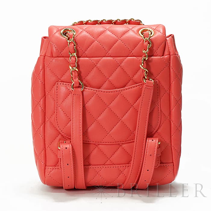 CHANEL シャネル その他 バックパック ラムスキン ピンク  ゴールド金具 A69964 B00250 N0412 1
