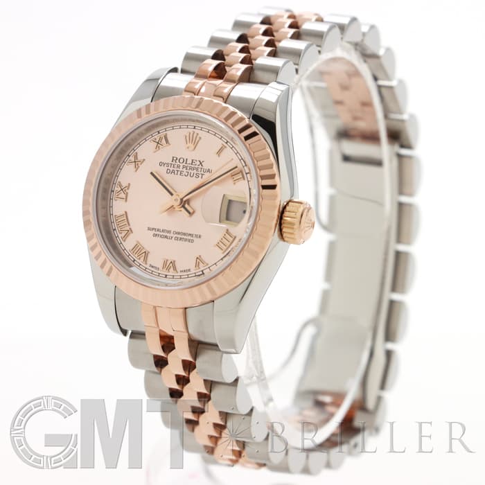 中古 Rolex ロレックス デイトジャスト ピンク ローマ 商品id 詳細ページ レディース腕時計の販売買取 Briller ロレックス カルティエ シャネル オメガなど人気の高級ブランド腕時計