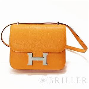 新品 エルメス コンスタンススリム ルージュアッシュ ローズ アザレSV金具. 新品)HERMES エルメス コンスタンス 3 ミニ ヴェルソ シェーブル