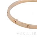 CARTIER カルティエ ラブ ブレスレット スモールモデル ピンクゴールド 16号 B6047316 9
