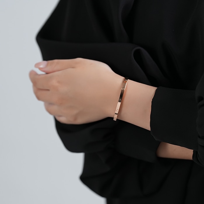 CARTIER カルティエ ラブ ブレスレット スモールモデル ピンクゴールド 16号 B6047316 14
