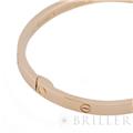CARTIER カルティエ ラブ ブレスレット スモールモデル ピンクゴールド 16号 B6047316 5